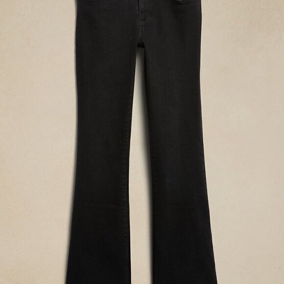 Banana Republic Black Low-Rise Y2K VIBE Bootcut Jeans Size 0/25 - Picture 4 of 4